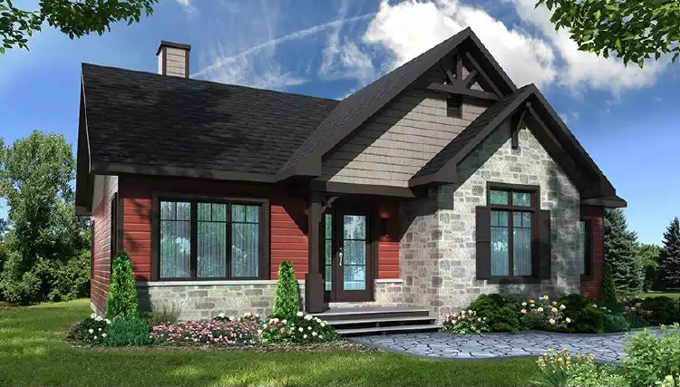 image of ranch house plan 5333