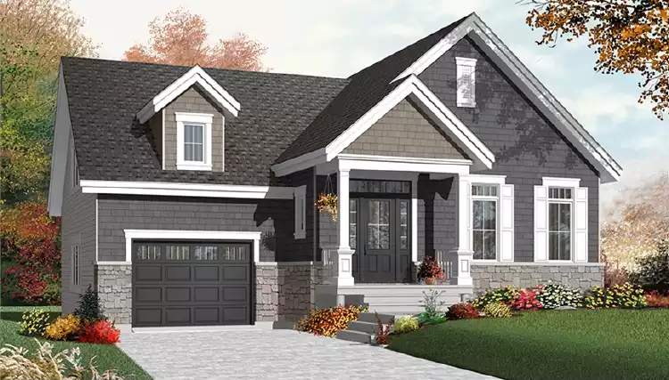 image of bungalow house plan 6373