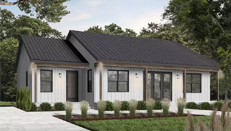 image of bungalow house plan 7388