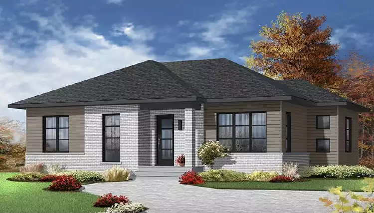 image of bungalow house plan 7819