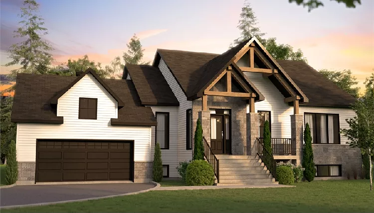 image of ranch house plan 7874