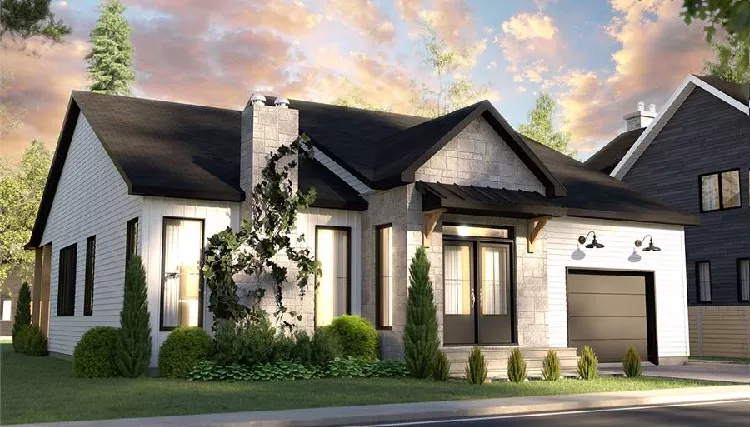 image of ranch house plan 8825