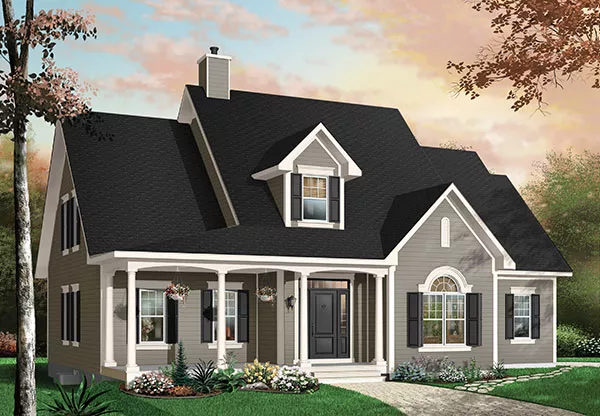 image of cottage house plan 9834