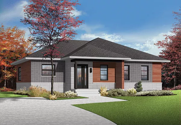image of bungalow house plan 9531