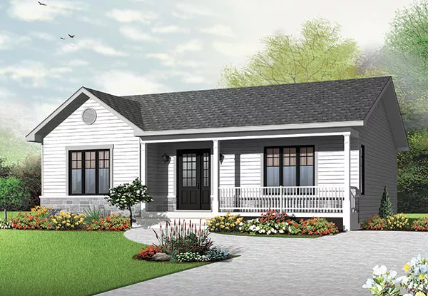 image of bungalow house plan 9521