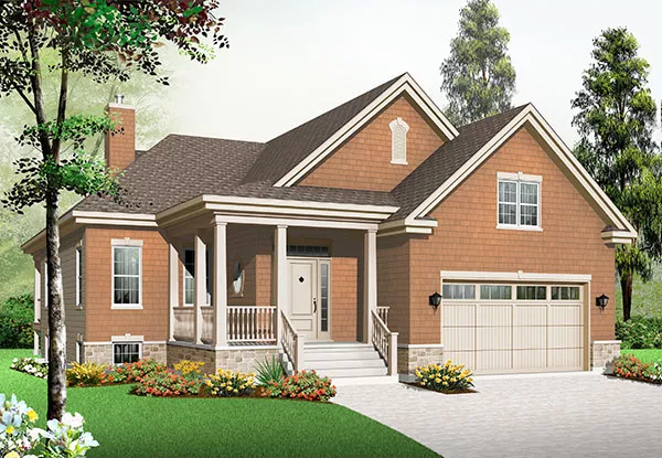 image of cottage house plan 9569