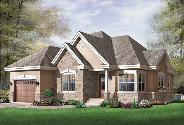 image of ranch house plan 9551