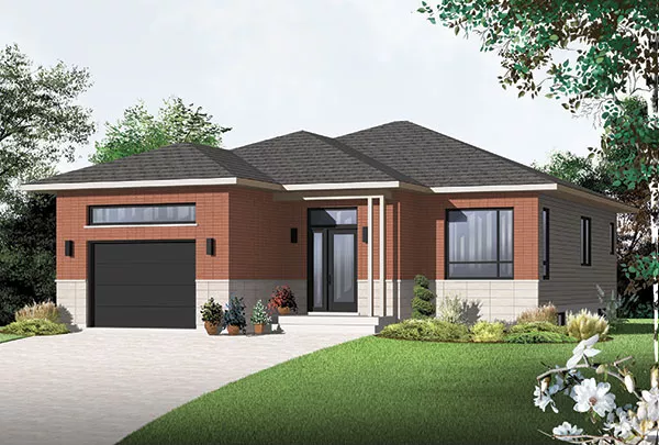 image of bungalow house plan 9519