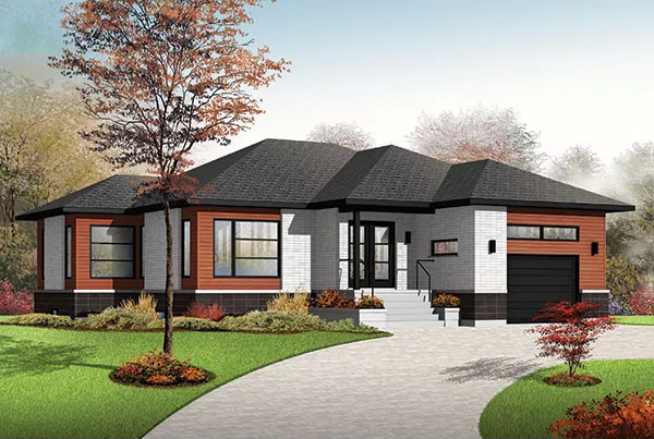 image of bungalow house plan 9537