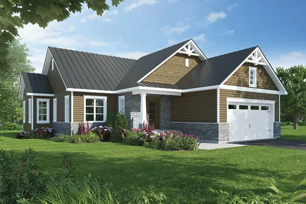 image of bungalow house plan 9835