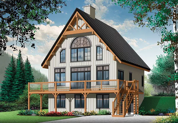 image of lake house plan 9581