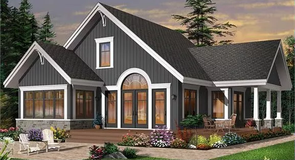 image of bungalow house plan 9582
