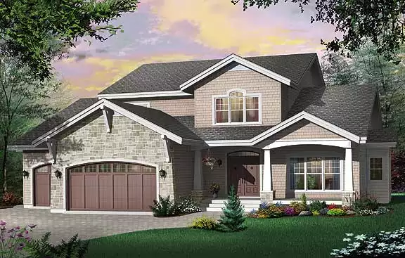 image of bungalow house plan 4766