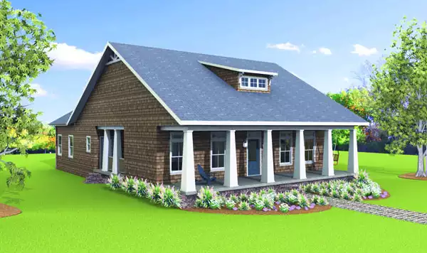 image of country house plan 3077