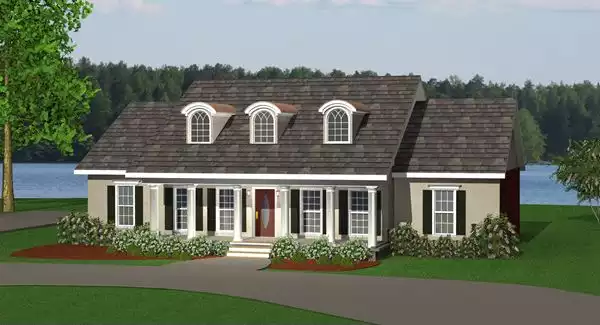 image of country house plan 5708