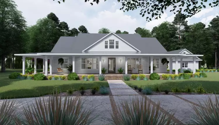 image of ranch house plan 4302