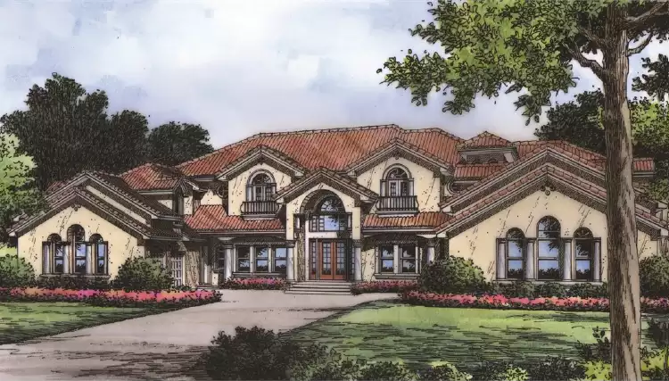 image of contemporary house plan 5052