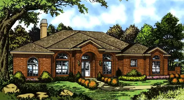 image of ranch house plan 4209