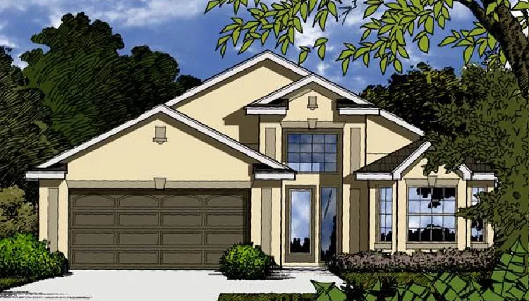 image of modern house plan 8882