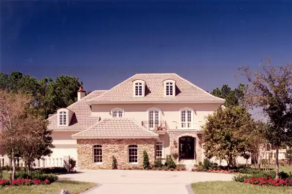 image of french country house plan 6511
