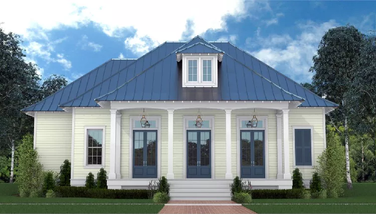 image of southern house plan 9624