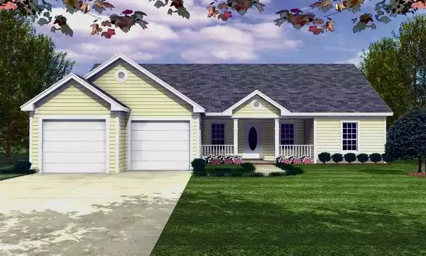 image of ranch house plan 5694