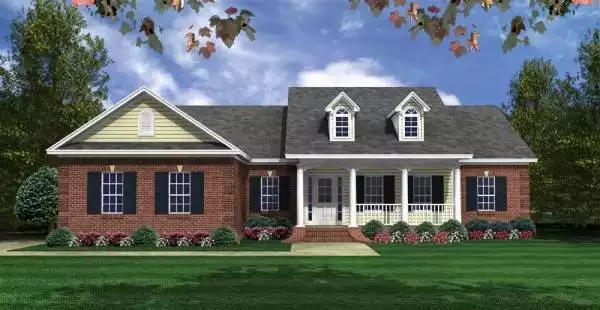 image of southern house plan 3081