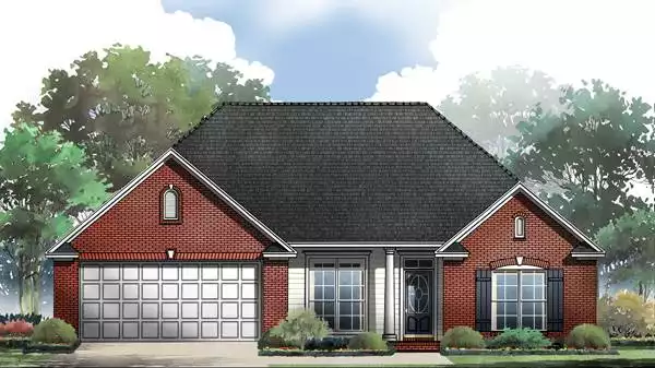 image of ranch house plan 7091