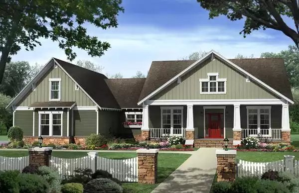 image of country house plan 4888