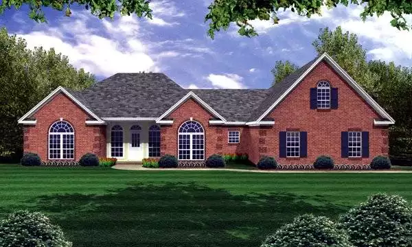 image of ranch house plan 5699
