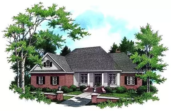image of country house plan 5751
