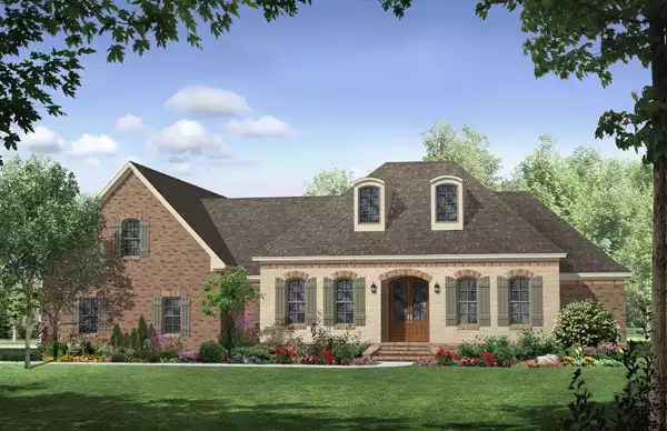 image of french country house plan 7685