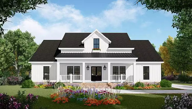 image of ranch house plan 7266