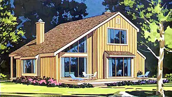 image of modern house plan 4472