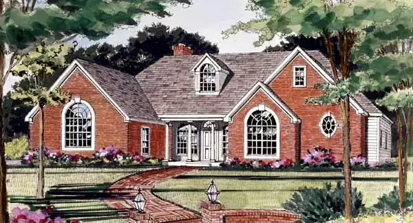 image of southern house plan 3760