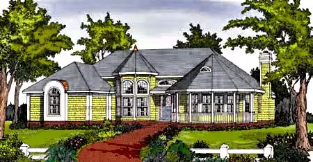 image of victorian house plan 5162