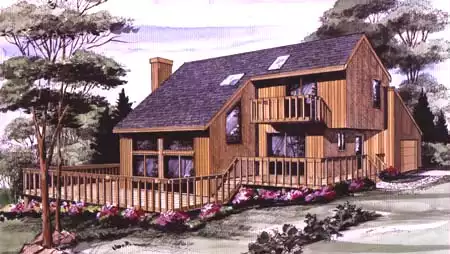 image of modern house plan 3714