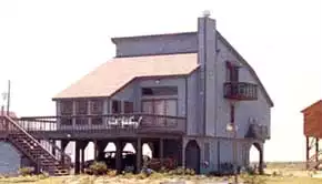 image of beach house plan 3871