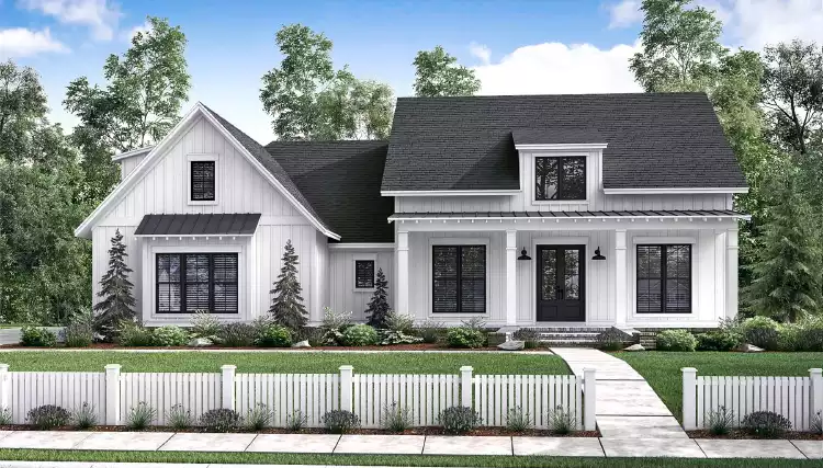 image of ranch house plan 6702