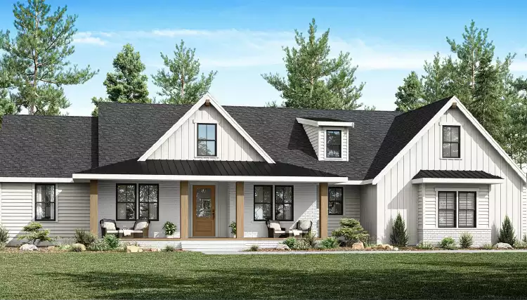 image of southern house plan 8587