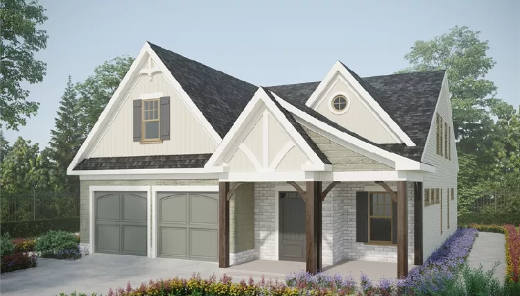 image of bungalow house plan 8620