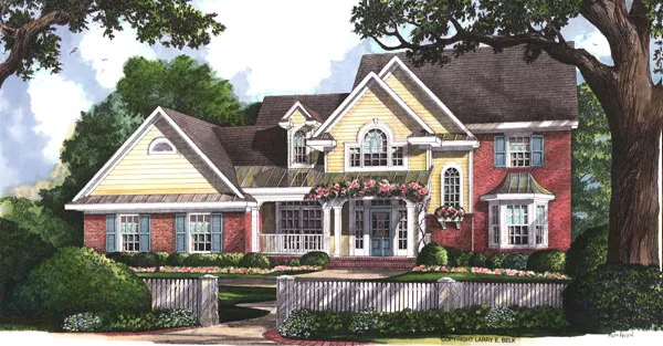 image of cottage house plan 8414