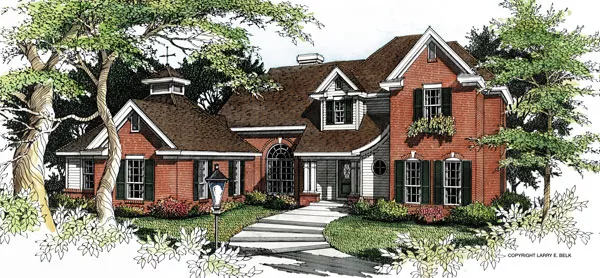 image of cottage house plan 8477