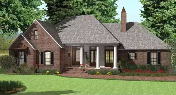 image of country house plan 5613