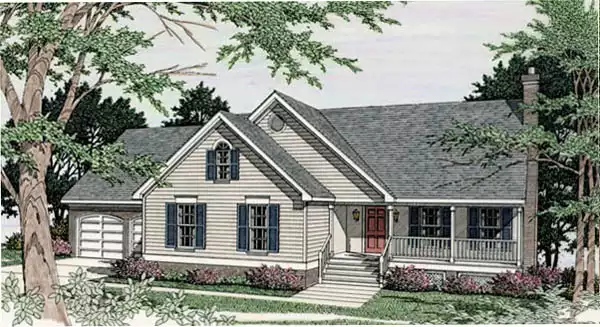 image of country house plan 3469