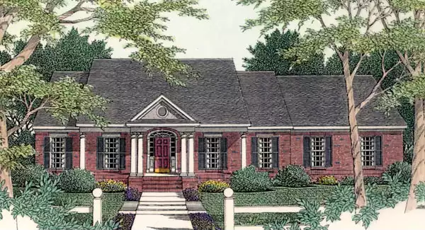 image of country house plan 3503