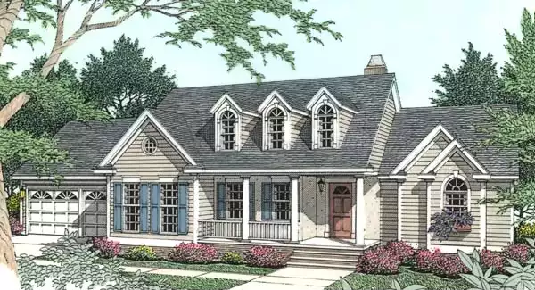 image of southern house plan 3512