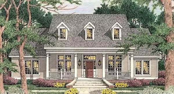 image of cottage house plan 3647