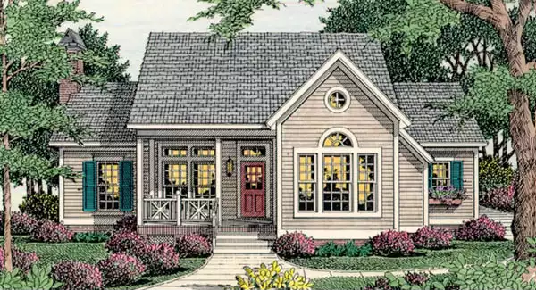image of country house plan 3651