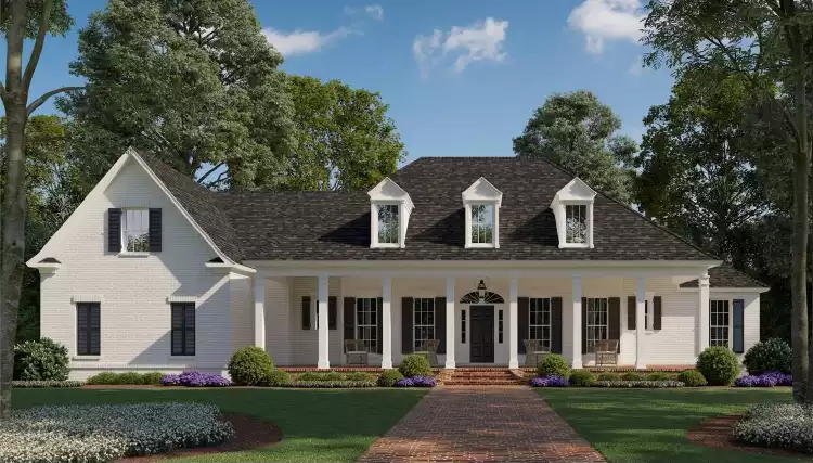 image of country house plan 9276